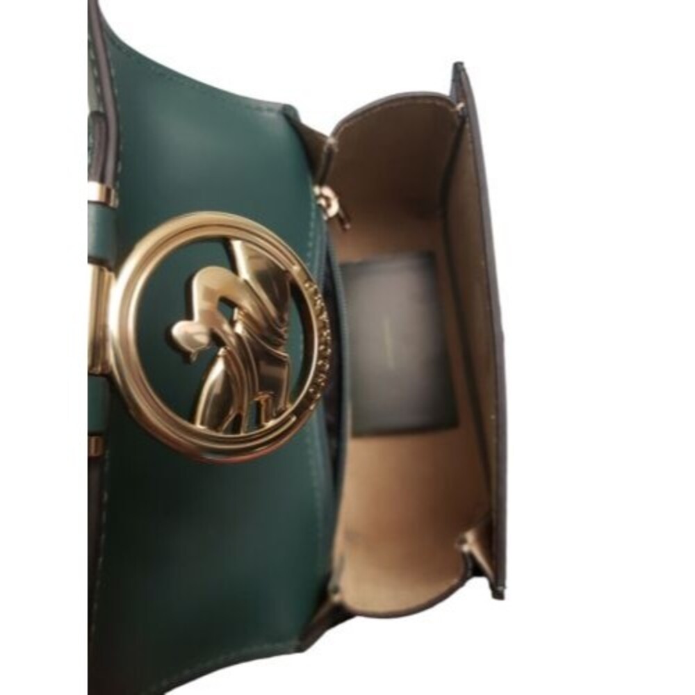 Longchamp Small Box Trot Crossbody Green Boxtrot Leather Handbag New $595 - Picture 14 of 14